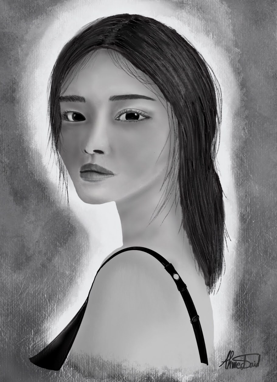 رسم بورترية رقمي