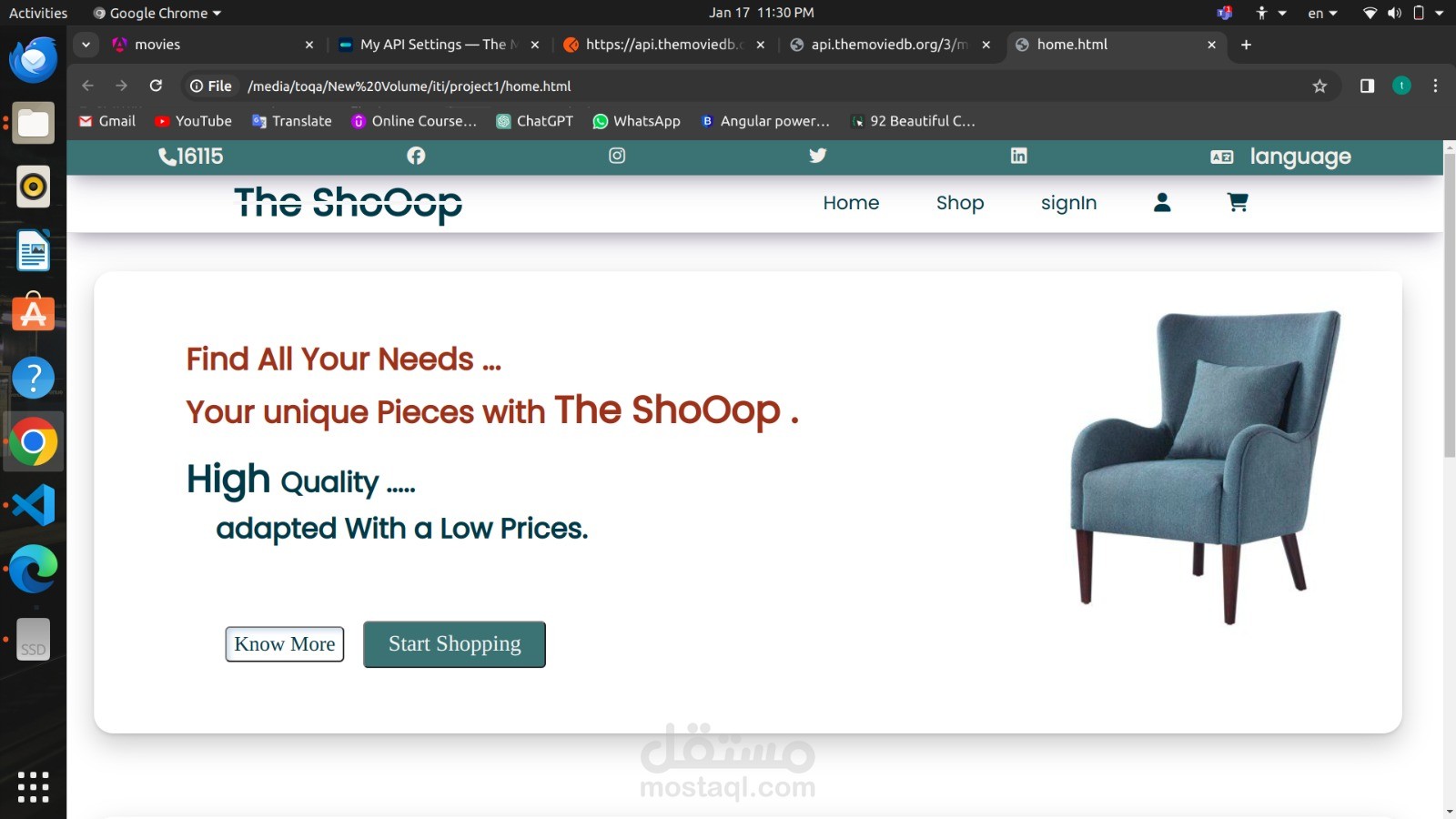 the shop