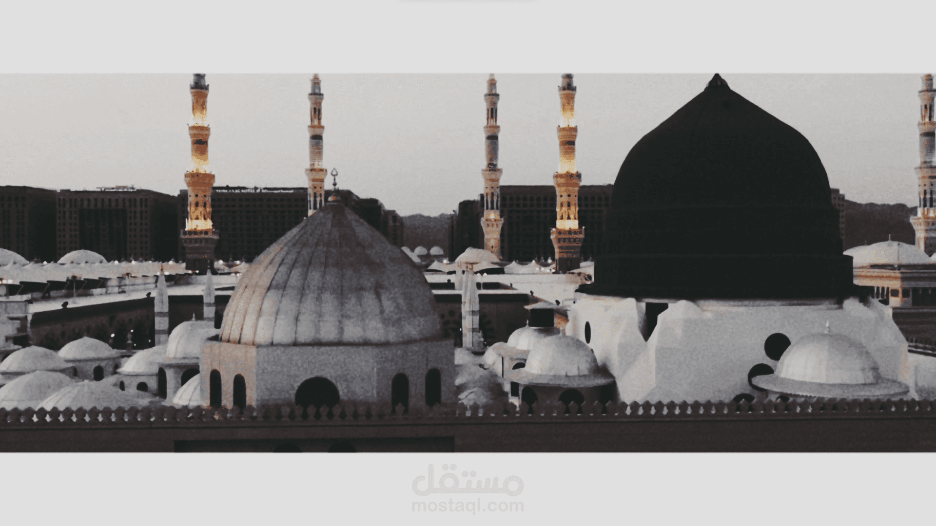 منتاج فيديو قصير للمسجد النبوي
