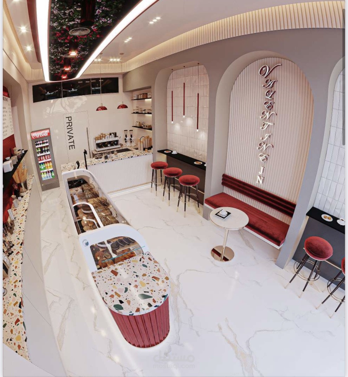 Restaurant interior design