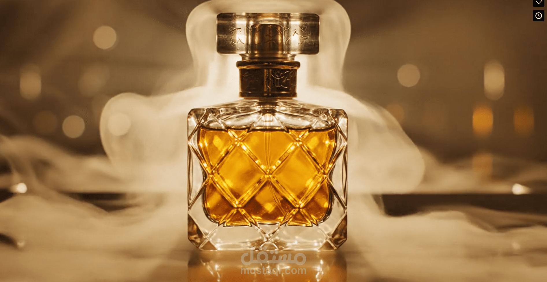 إعلان سينمائي لعطر فاخر بتقنية الذكاء الاصطناعي (AI)