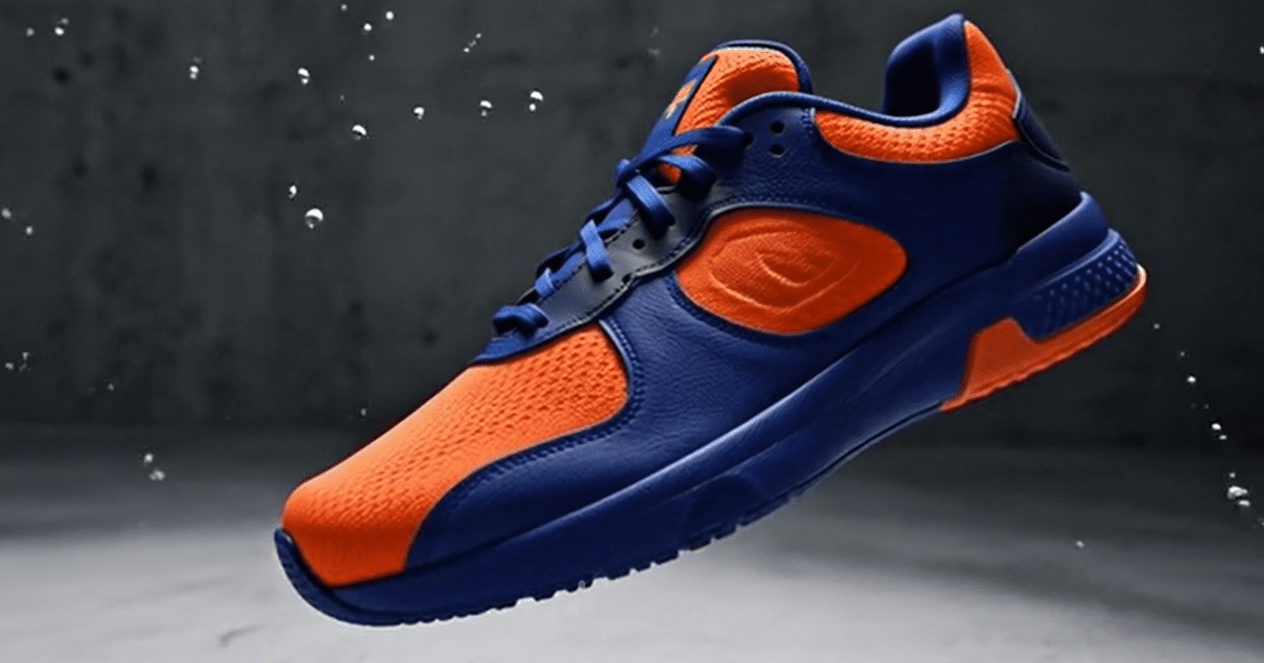 إعلان حذاء رياضي بحركة بطيئة فائقة الدقة (AI)