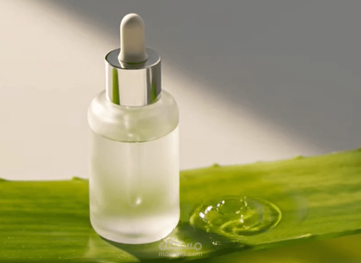 فيديو إعلاني فاخر لمنتجات التجميل والعناية بالبشرة (AI)