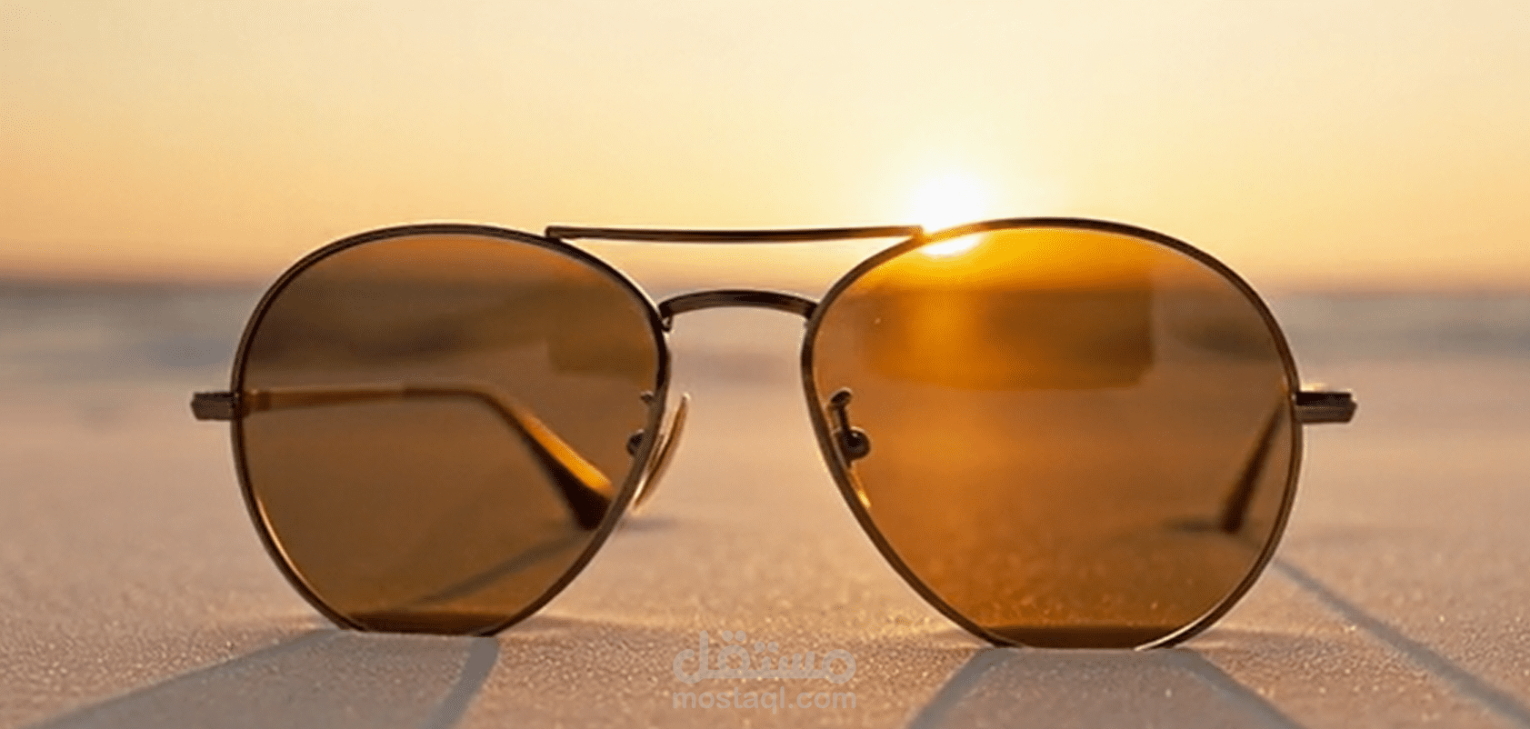 عرض سينمائي لمنتجات الأزياء والإكسسوارات (نظارات شمسية)