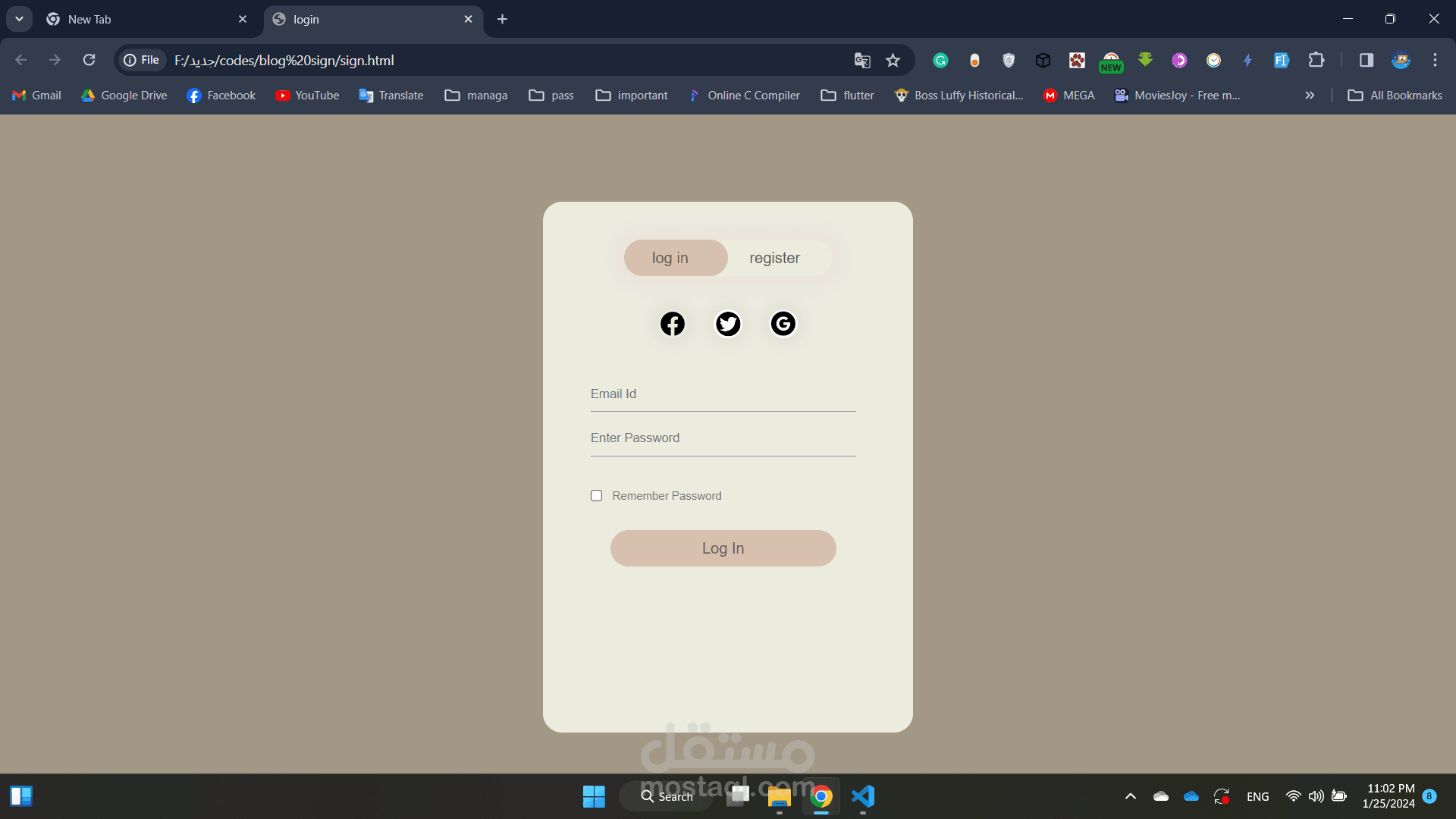 Blog web