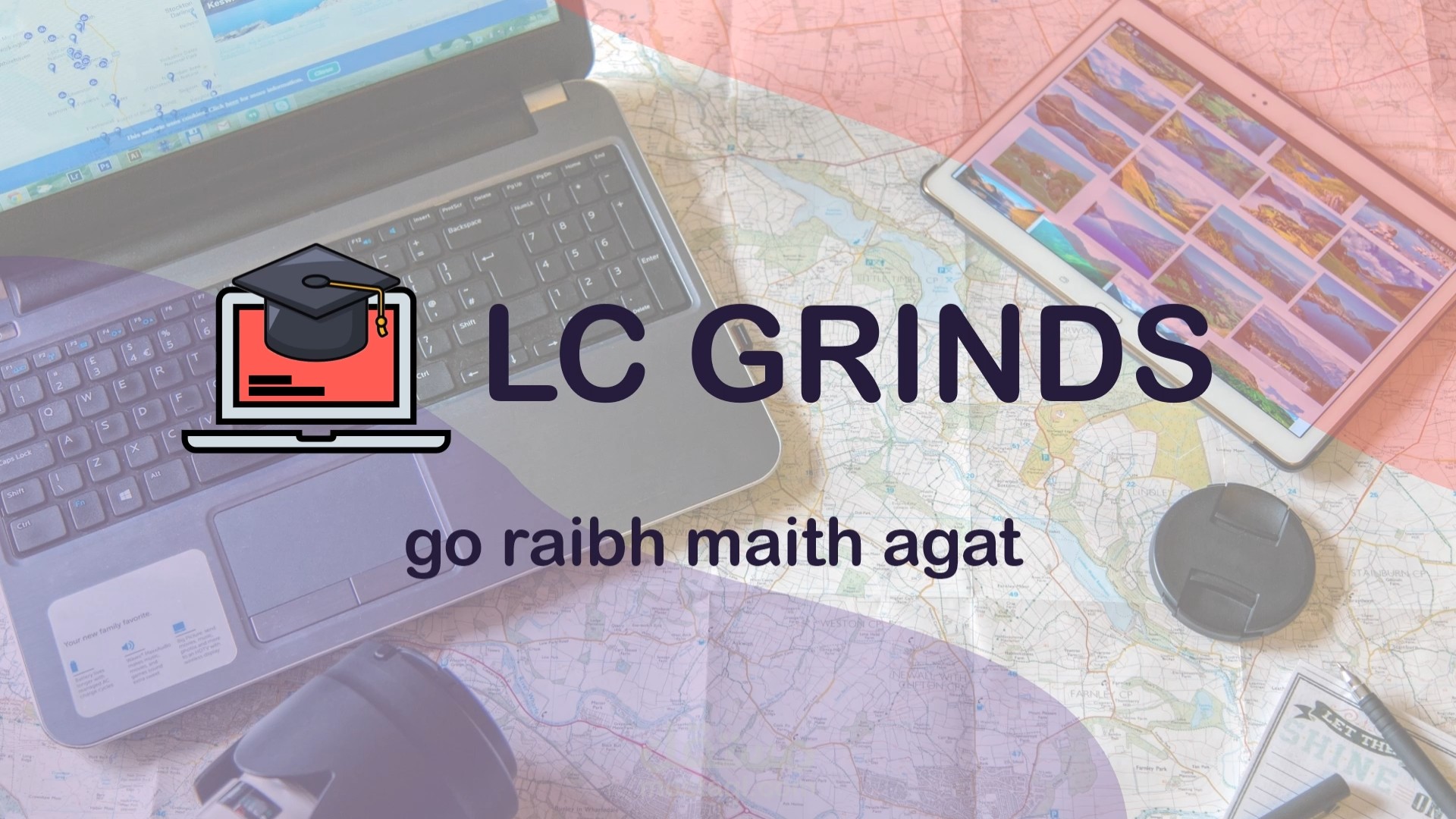 تصميم عرض تفاعلي على باور بوينت للمؤسسة الايرلندية LC Grinds