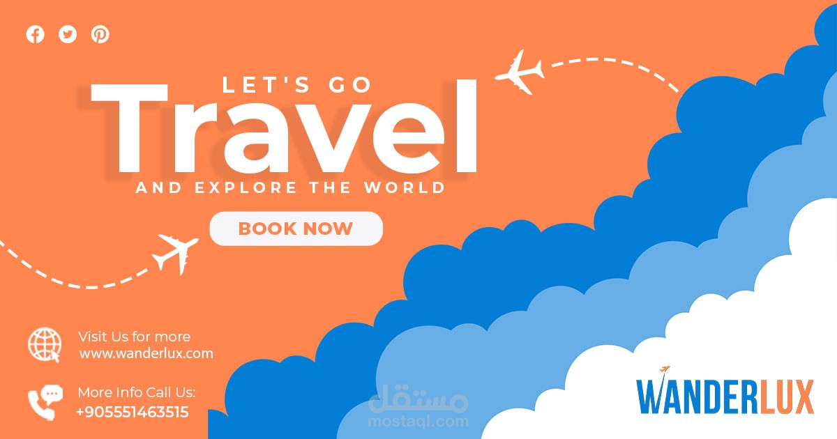 تصميم بوستات لصفحات السوشيال ميديا