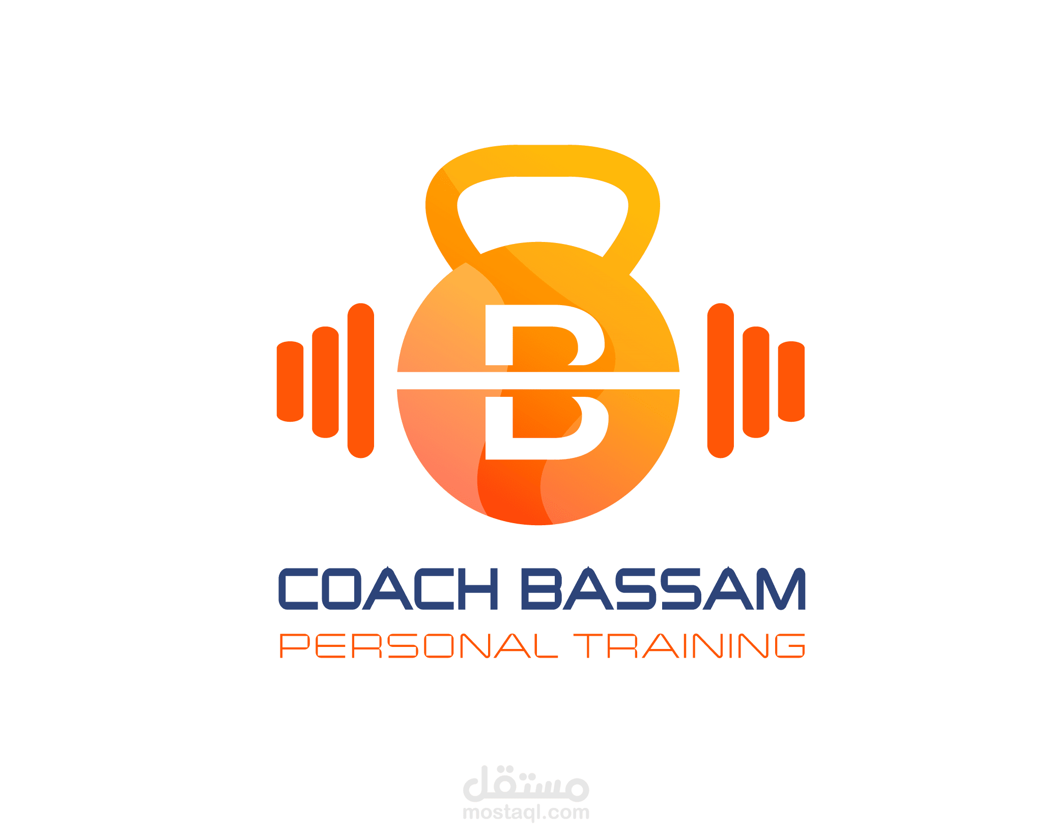 تصميم لوجو لمدرب شخصي