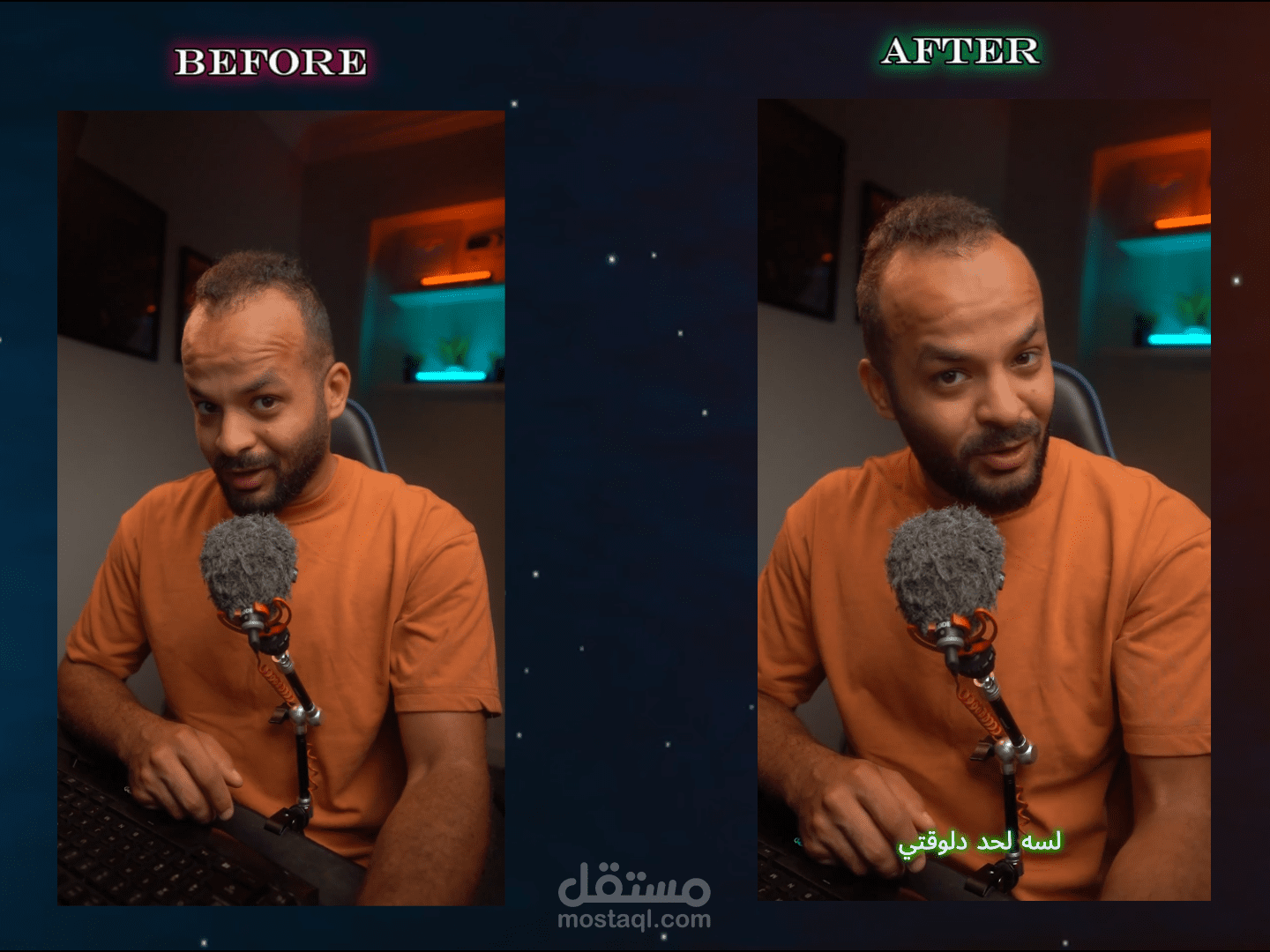 مونتاج فيديوهات ريلز و فيديو يوتيوب تيك توك