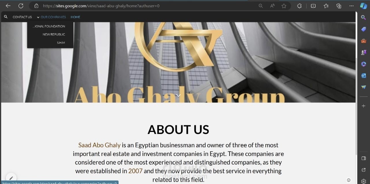 website