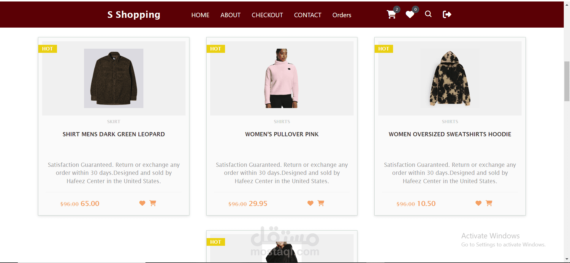 E commerce App