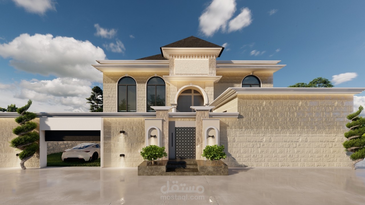 واجهات فلة نيوكلاسيك
