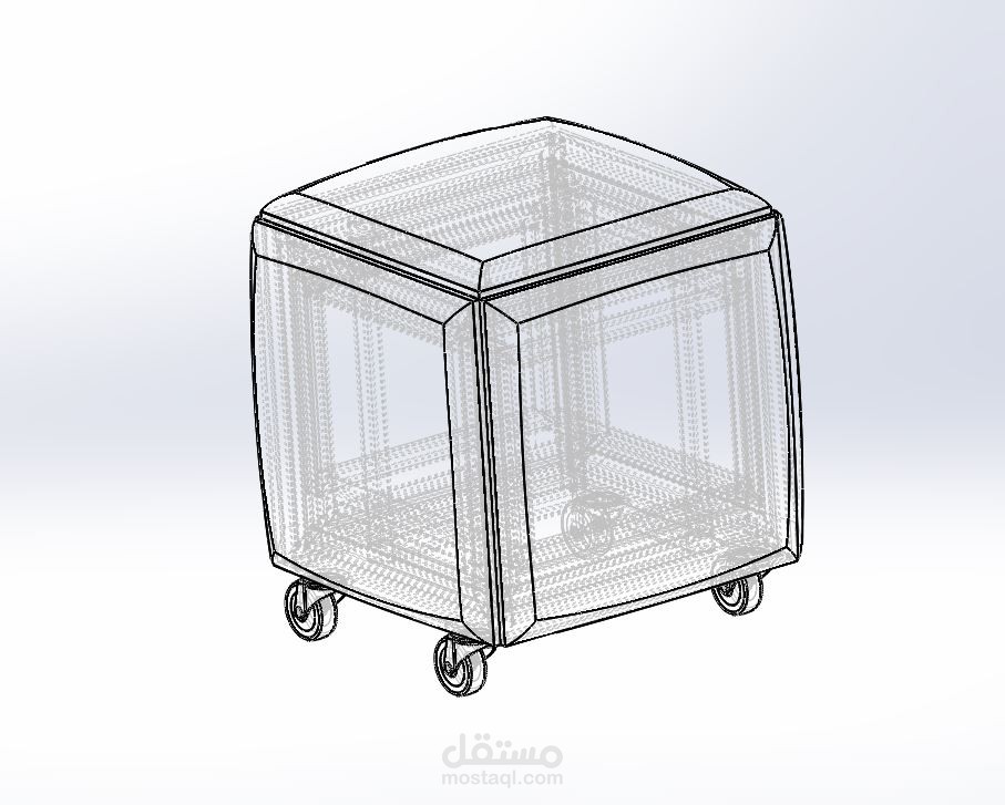 Cube Chair ( Build Plans Technical Drawings & Manual )