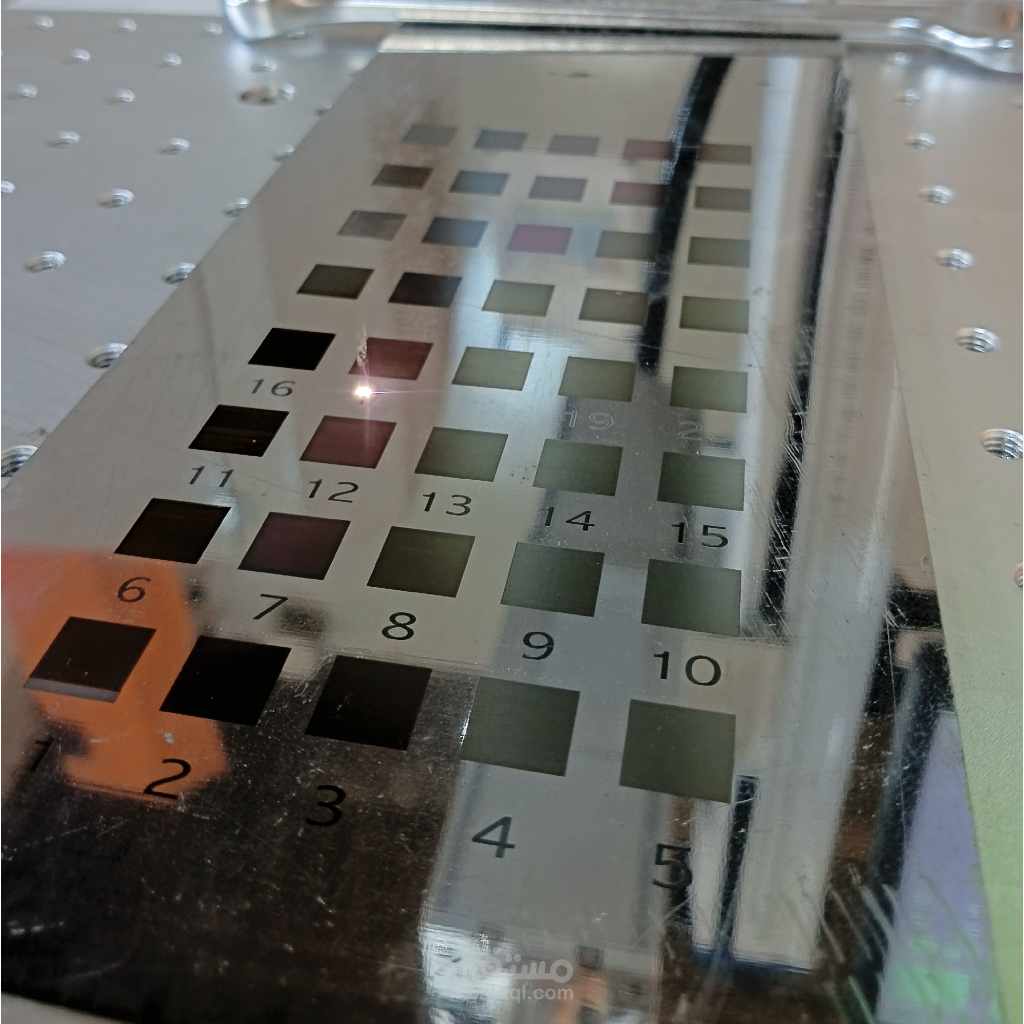 Laser Engraving / Marking mopa color