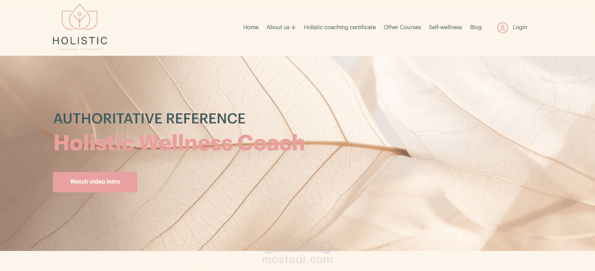 Holistic Health Website