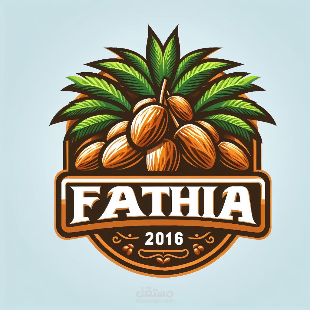 تصميم لوجو لبرند تمور