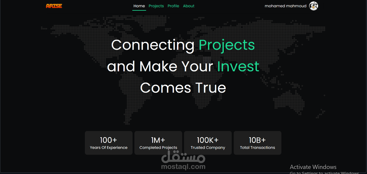 تطبيق التمويل الجماعي