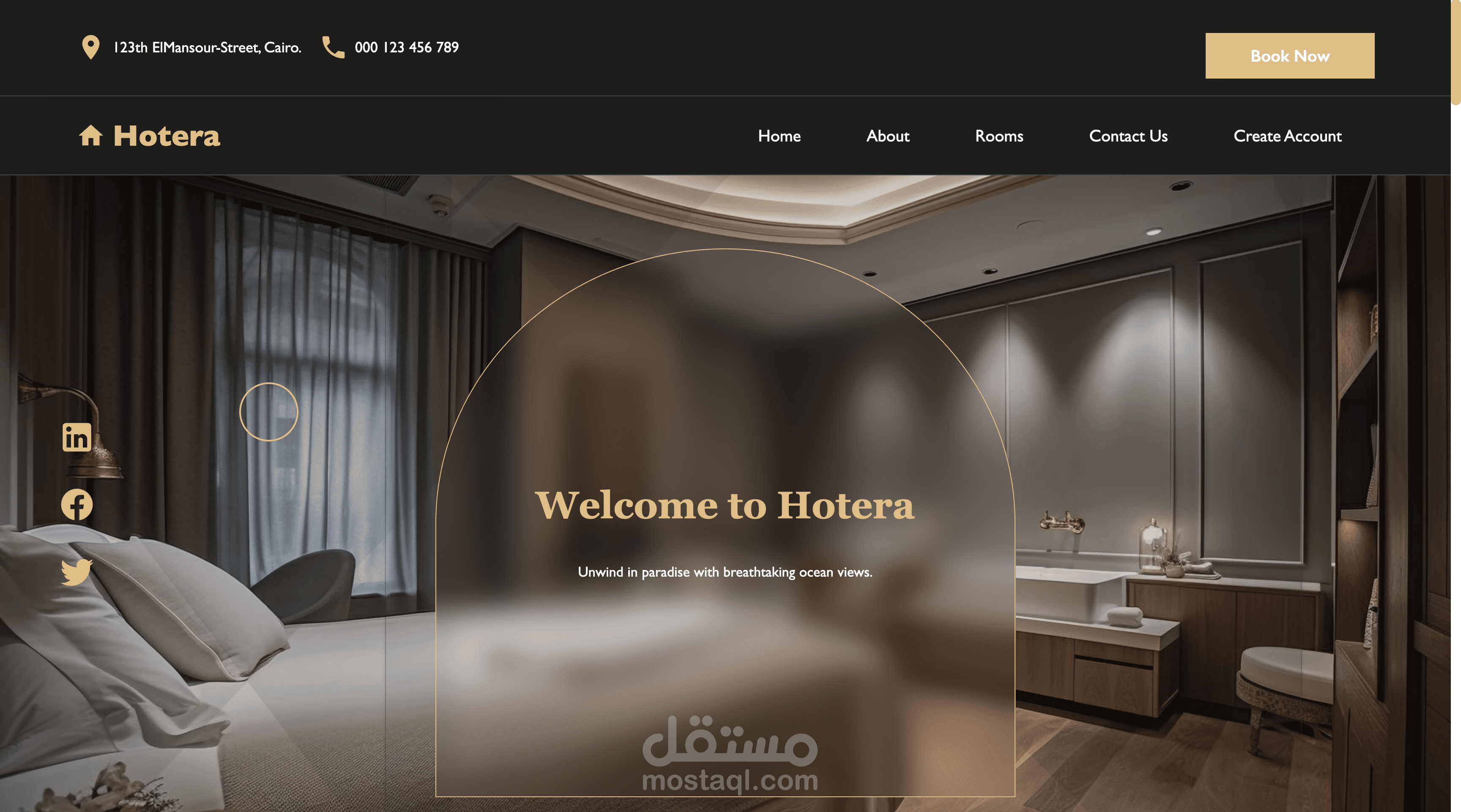 Hotera – Hotel Website