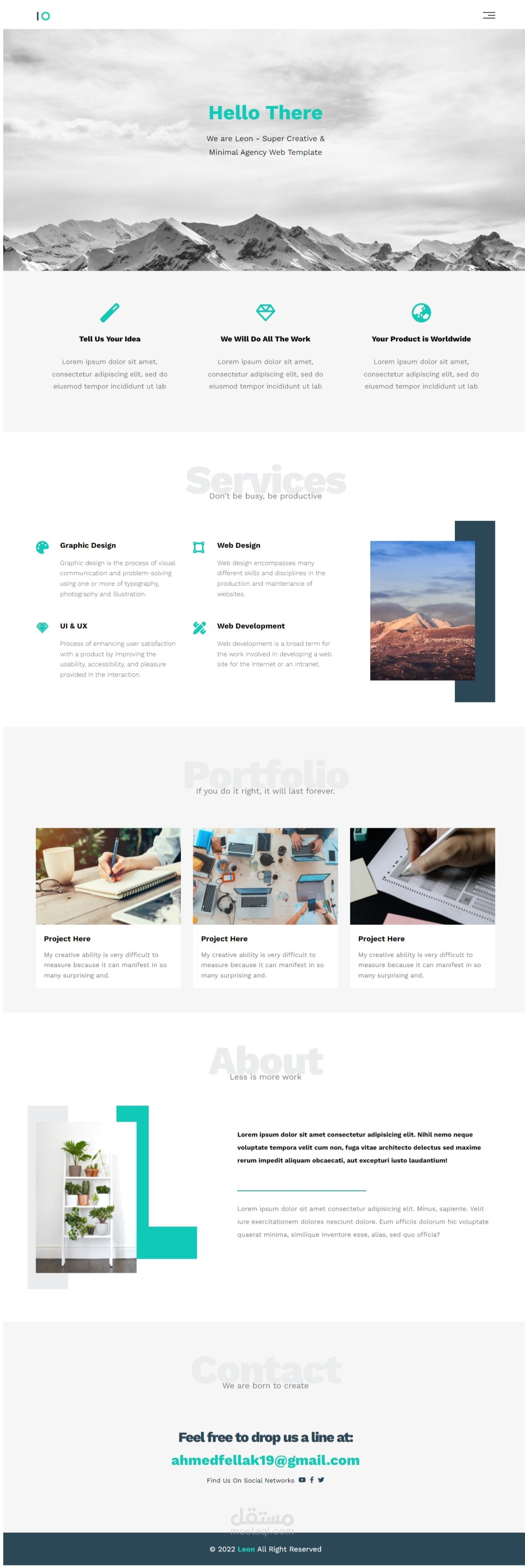 blog template