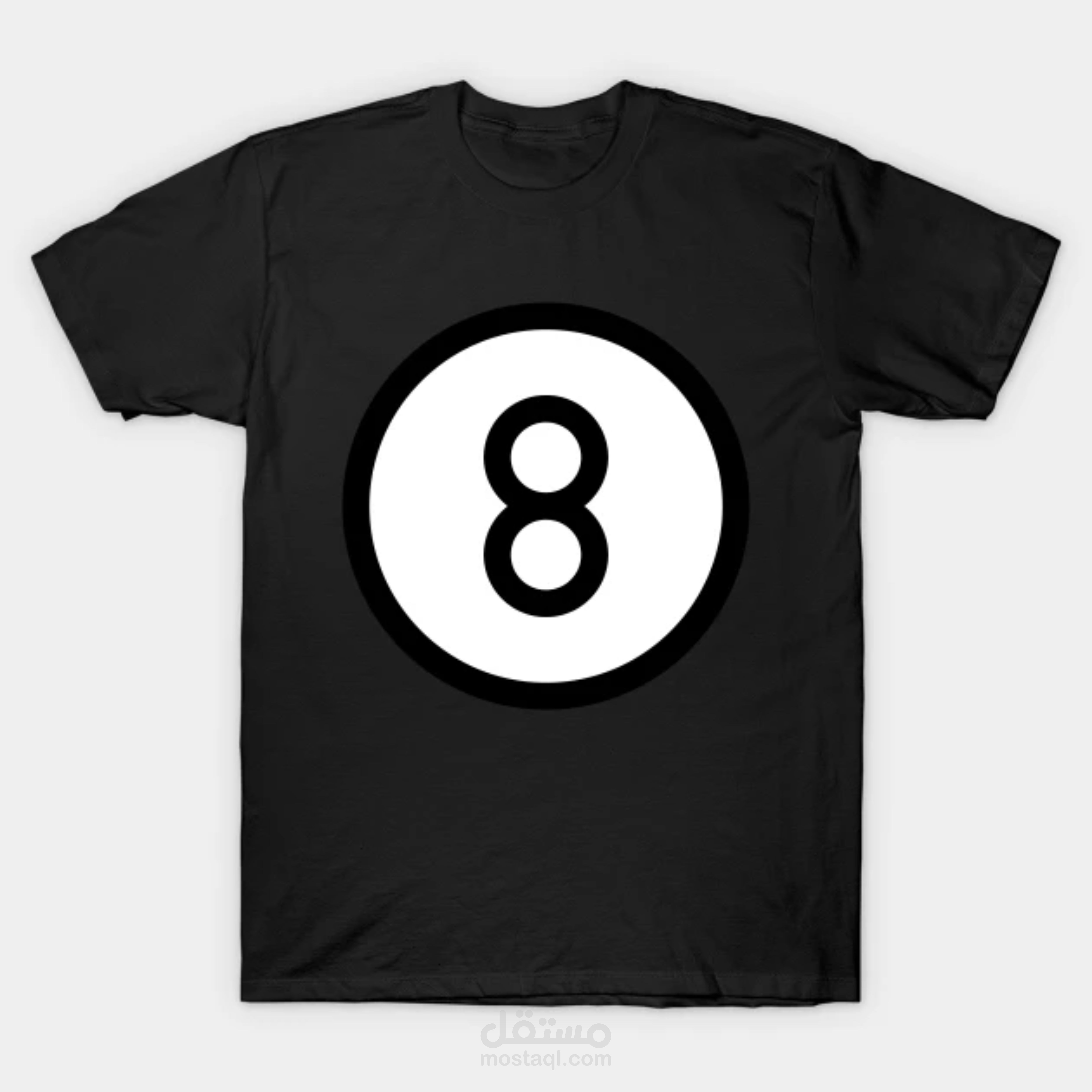 تصميم تيشرت عشاق البلياردو والسنوكر 8 Pool Ball