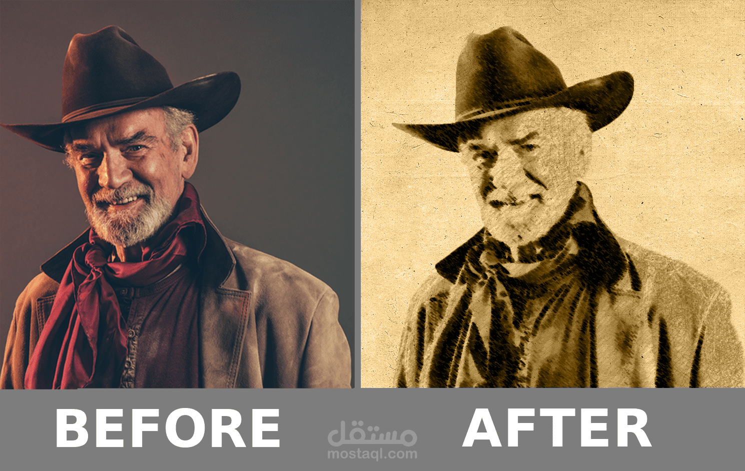 تحويل صورة الي رسمة