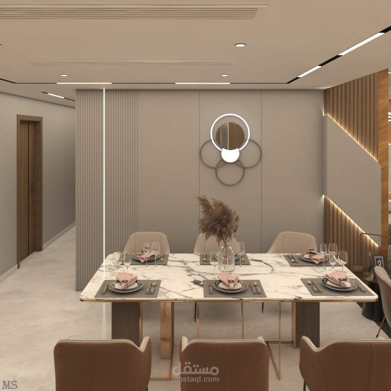 تصميم وحدة سكنية فى مصر - مدينة مدينتى