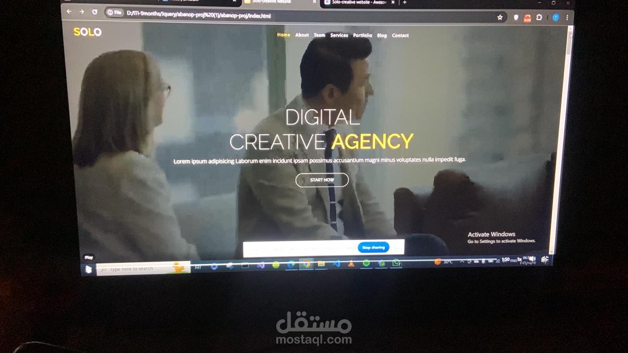 Landing Page