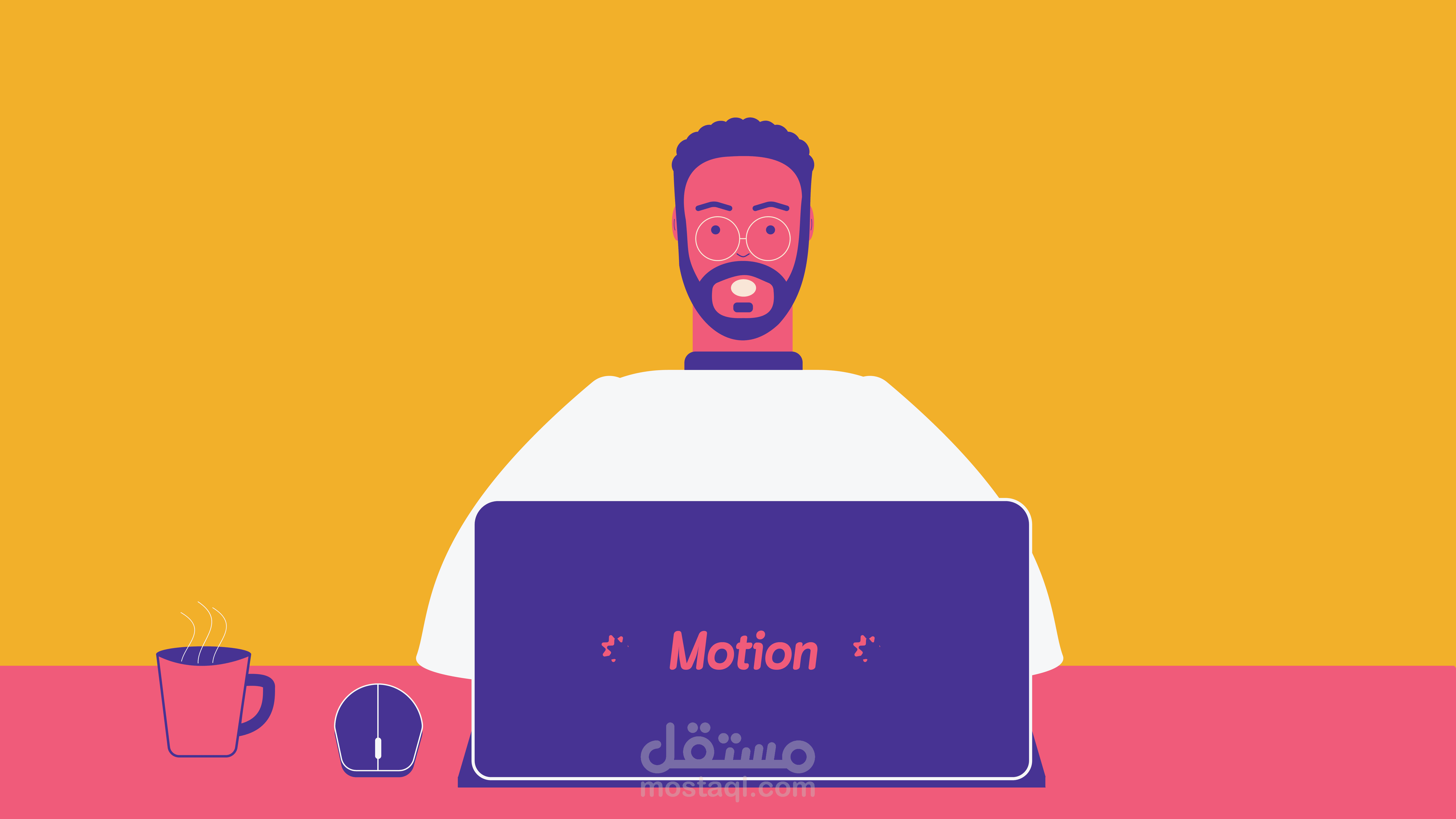 فيديو ترويجي لعملي كمصمم موشن جرافك