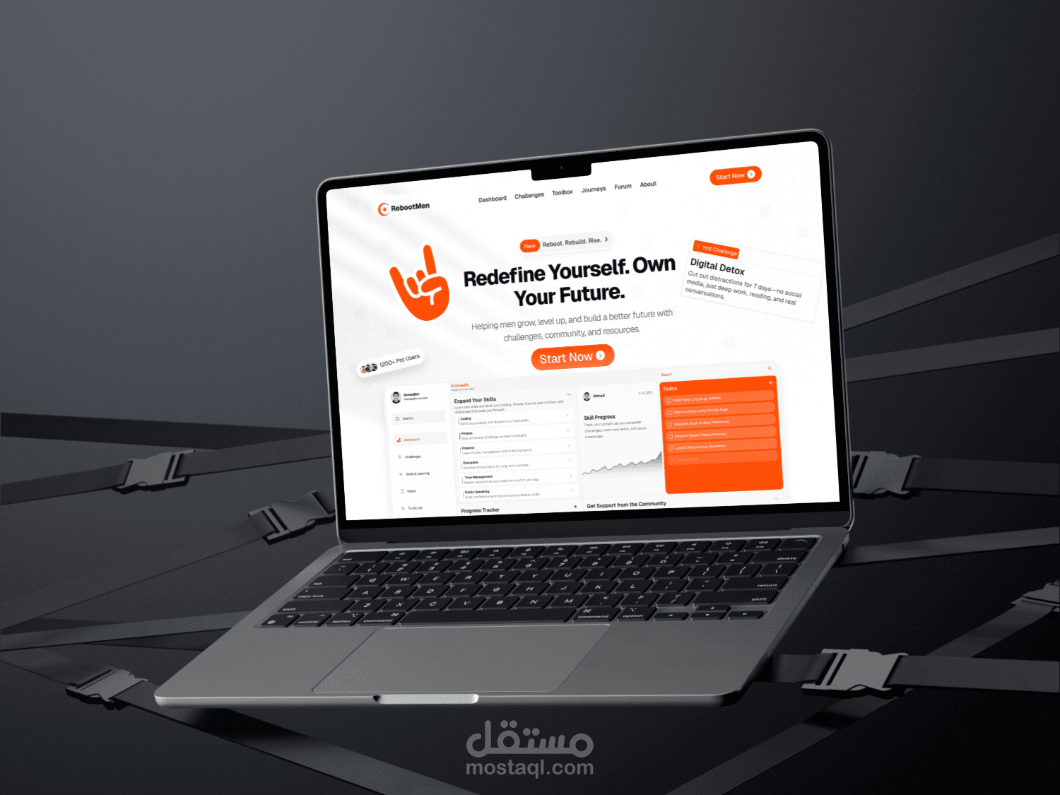 RebootMen – استعد قوتك، أعد بناء ذاتك