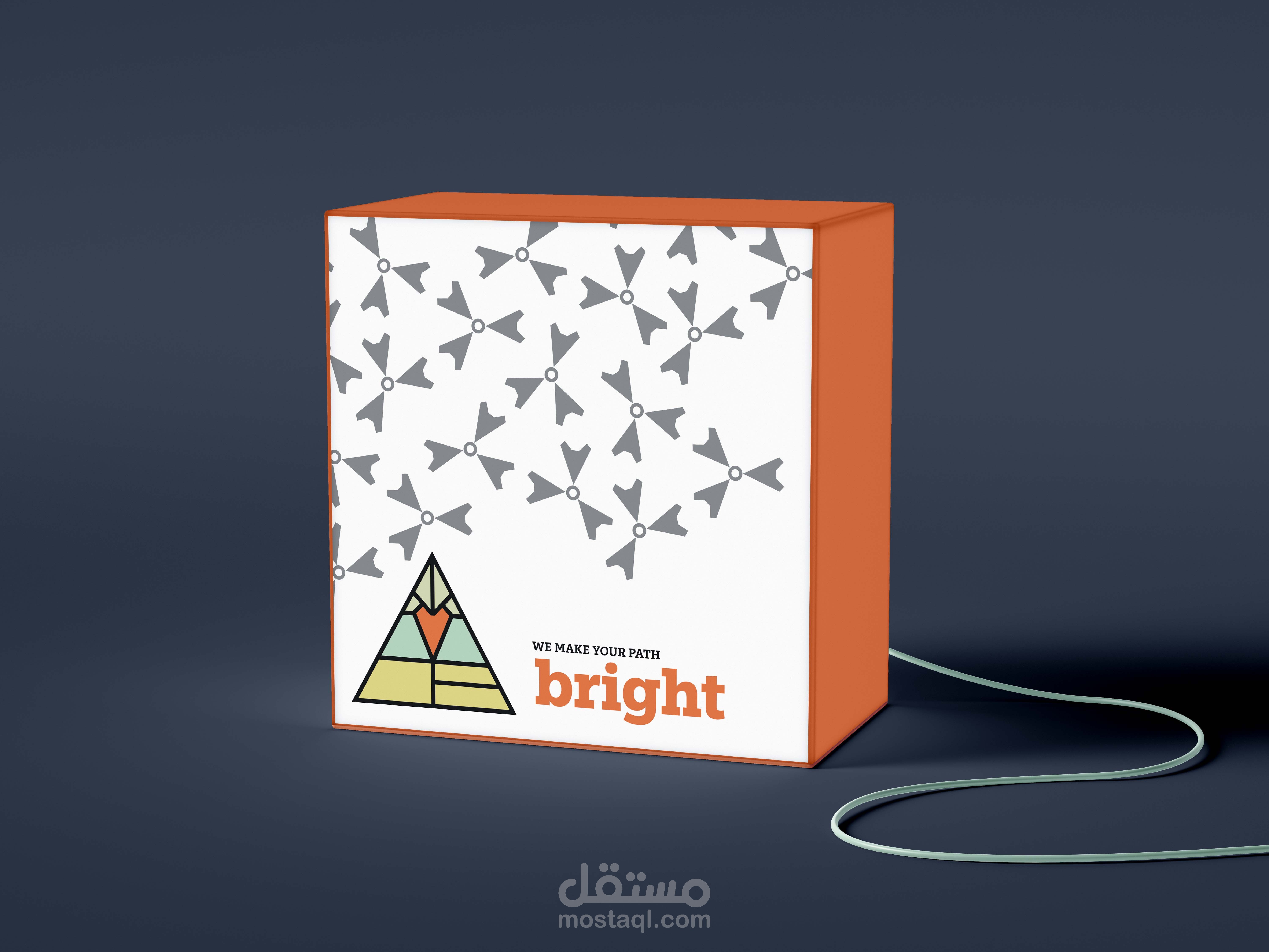 تصميم شعار و هوية بصرية | Master mind group