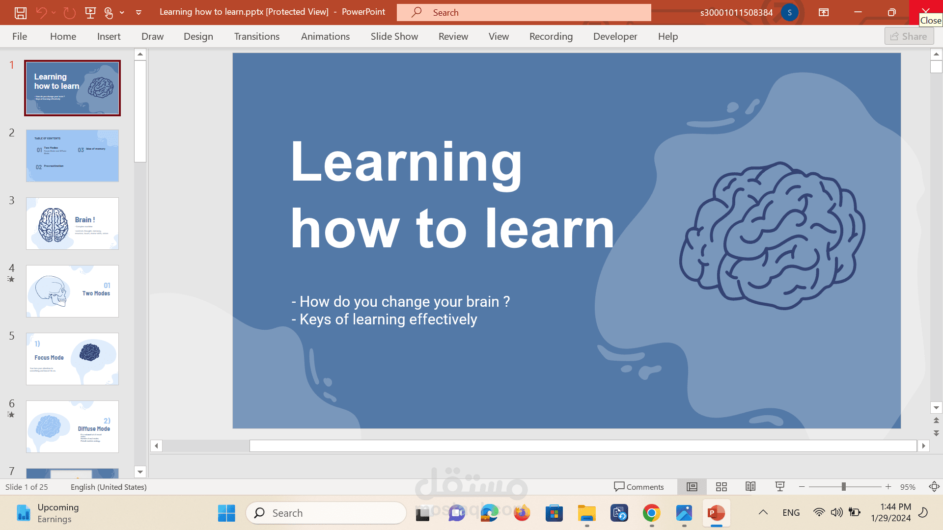 Learning How To learn