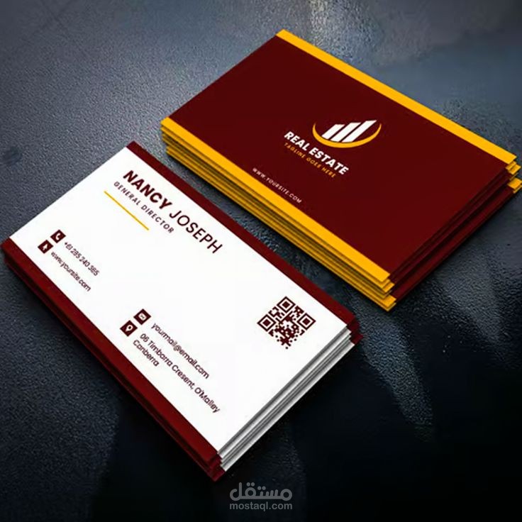 تصميم كارت شخصي