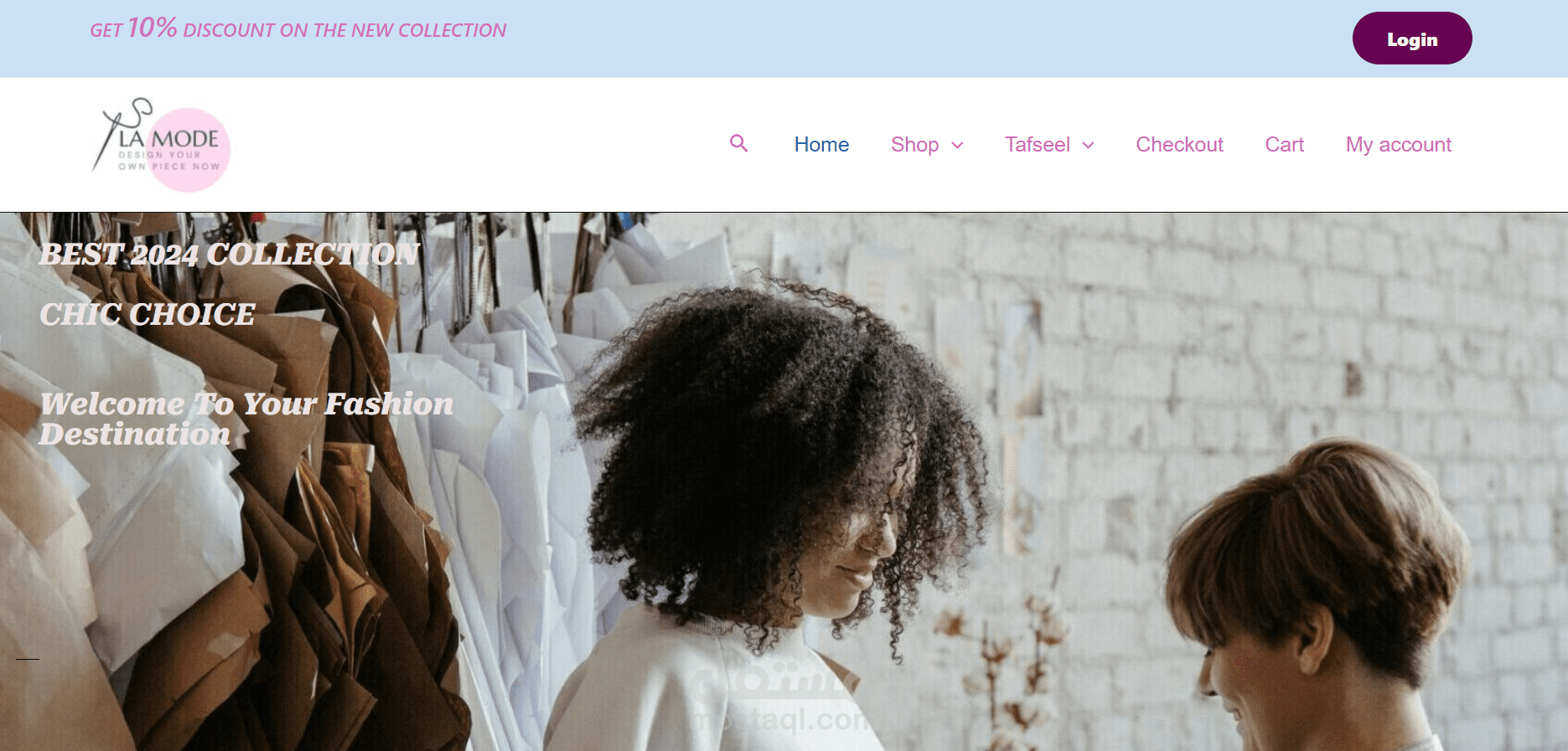 E-Commerce website
