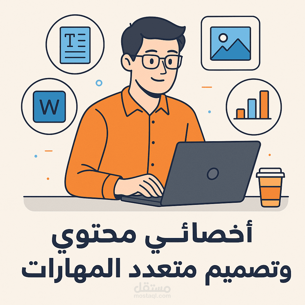 أخصائي محتوى وتصميم متعدد المهارات