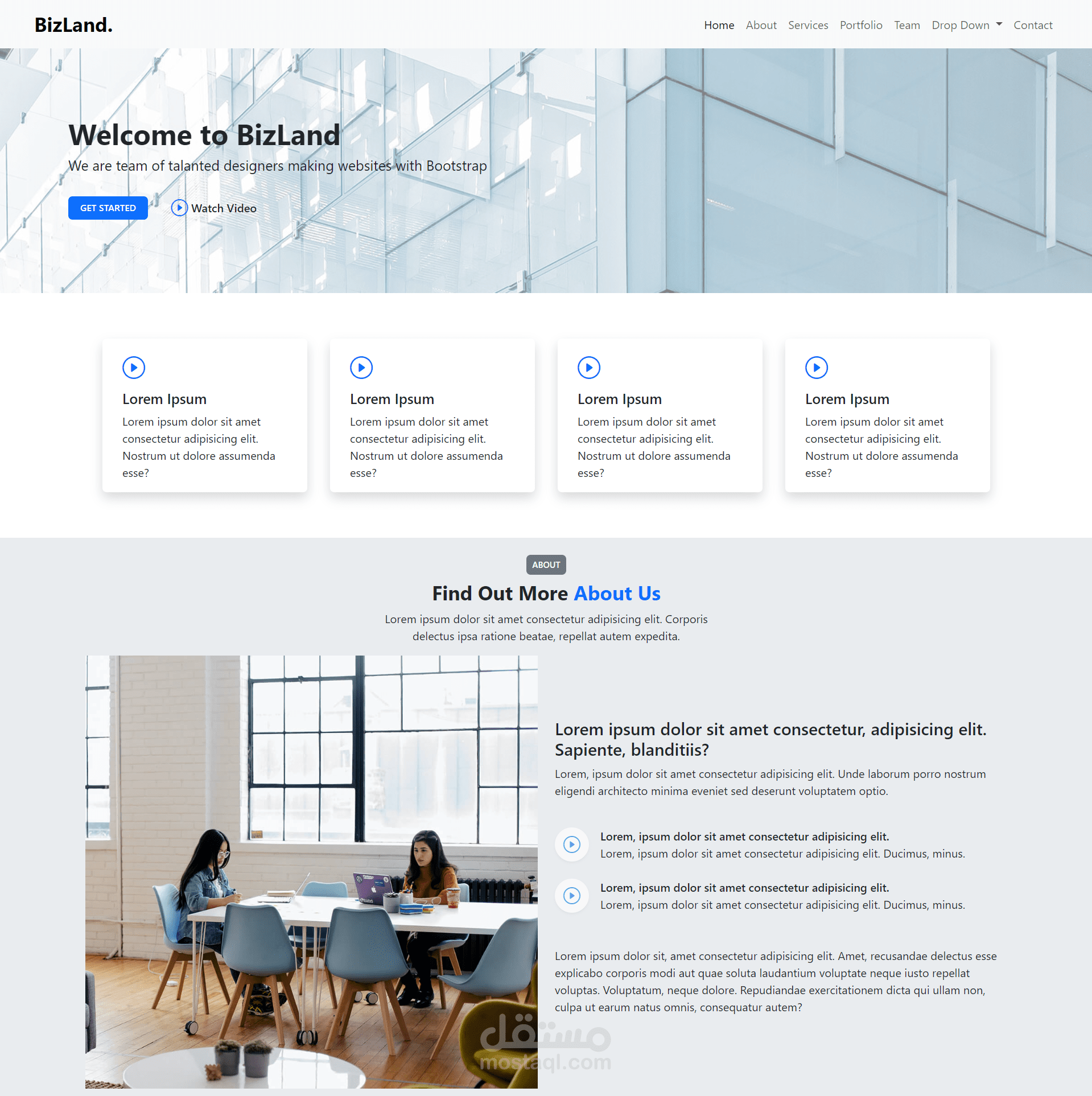 BizLand Mock