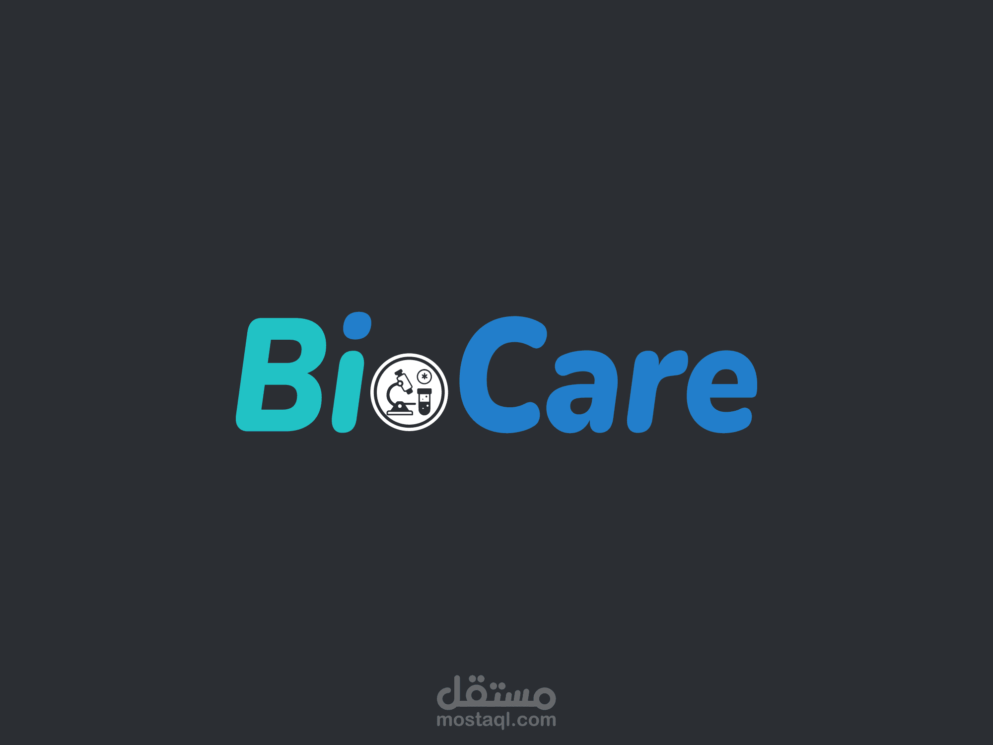 هوية العلامة التجارية لشركة المعدات الطبية "BioCare"