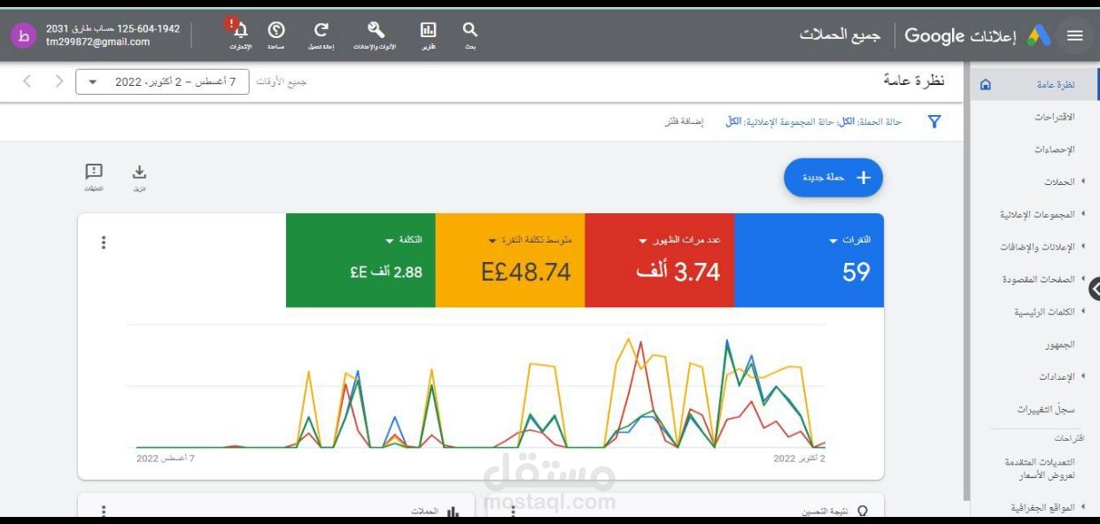 عمل حملات اعلانية جوجل ادز