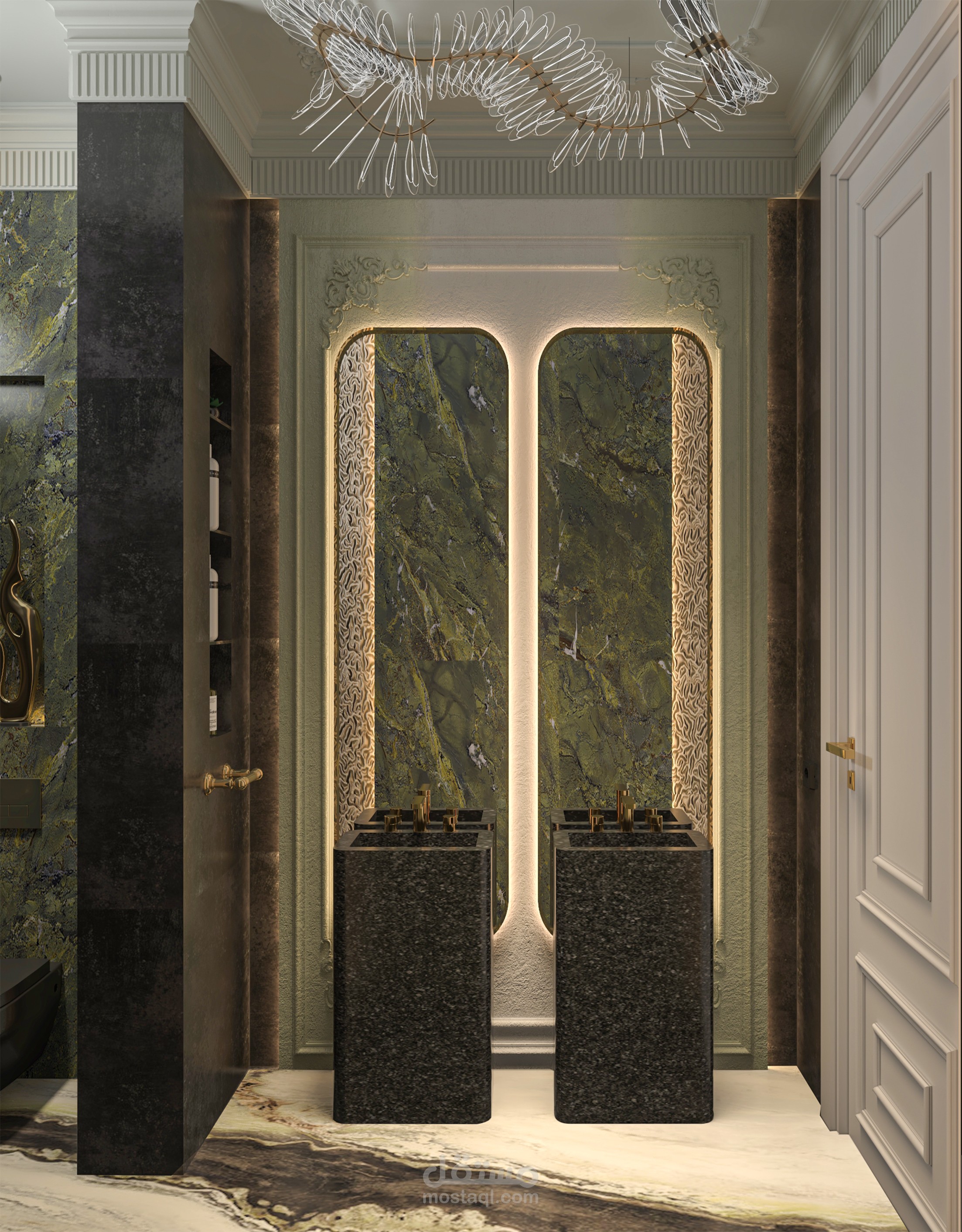 Classic bathroom in Irbil