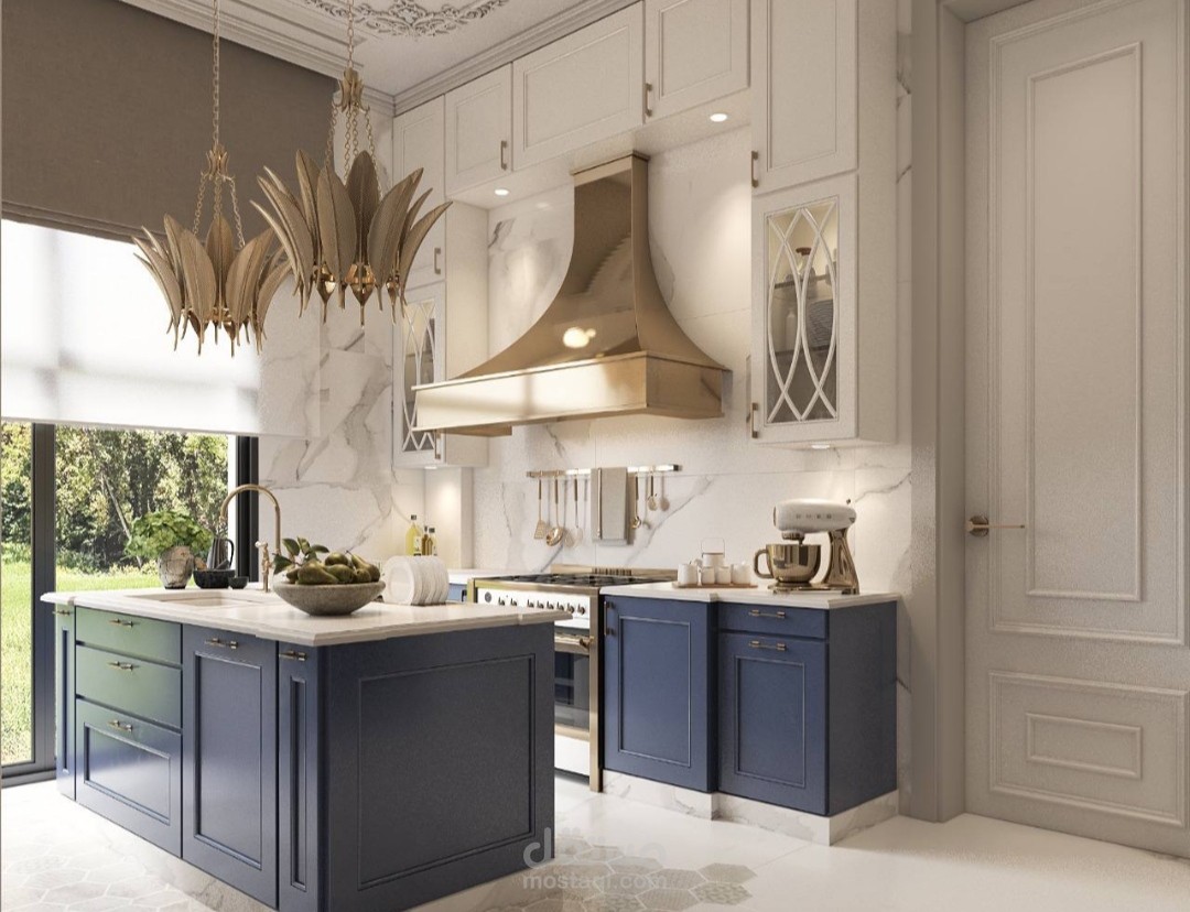 Classic hot kitchen (dirty kitchen) in Irbil