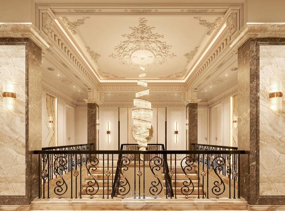 Classic hall and living room in Irbil