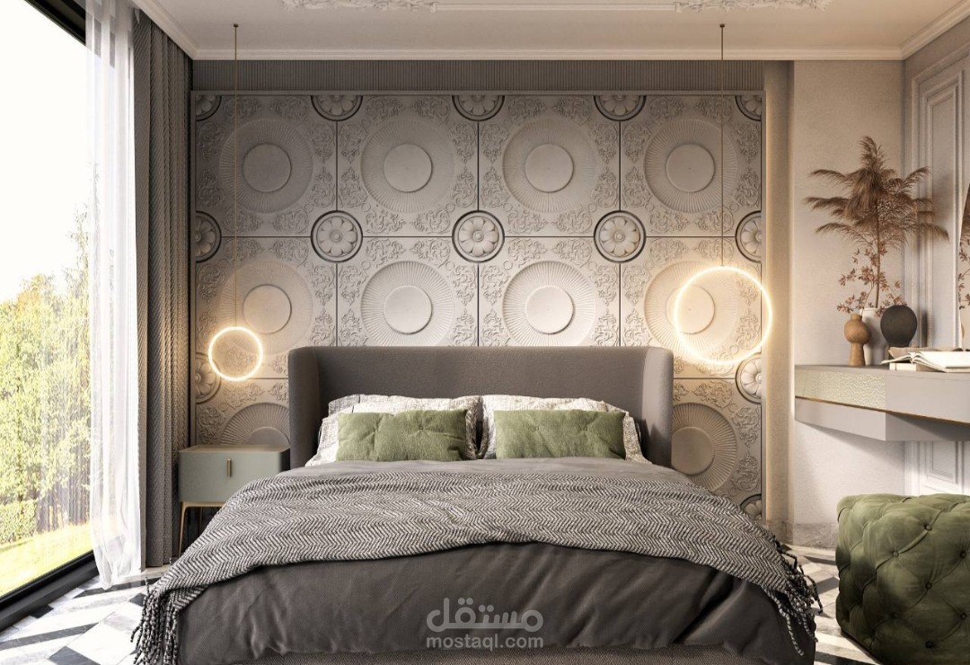 Classic bedroom in Irbil