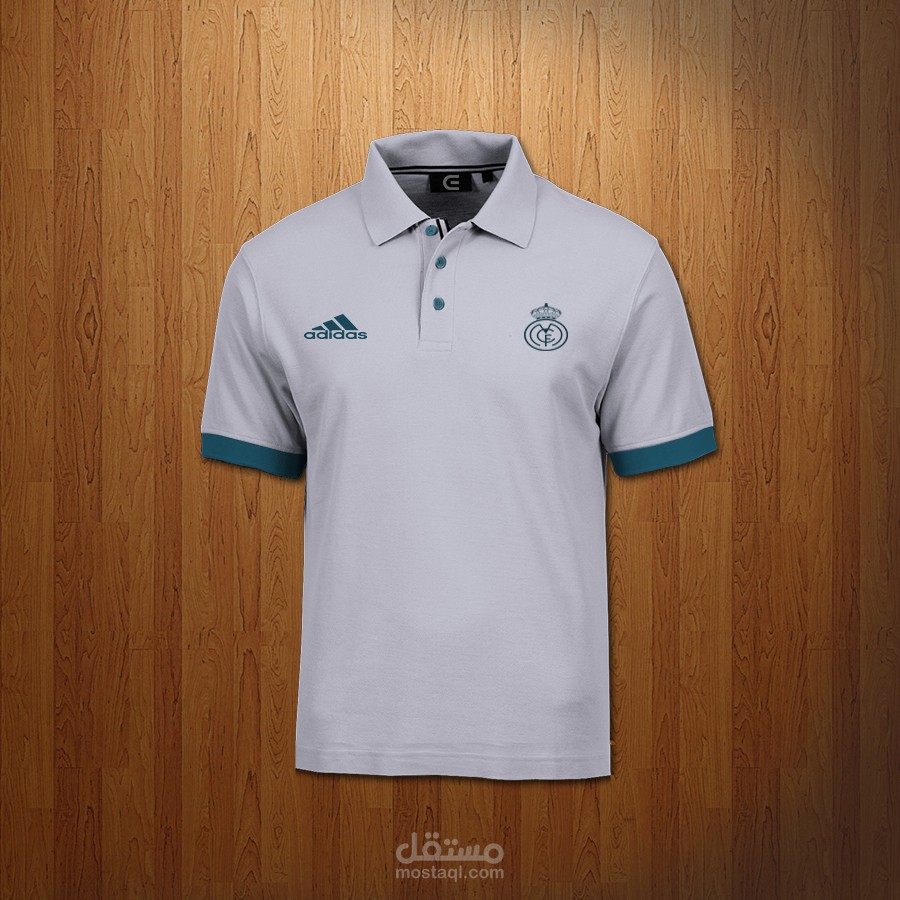 REAL MADRID POLO T-SHIRT DESIGN