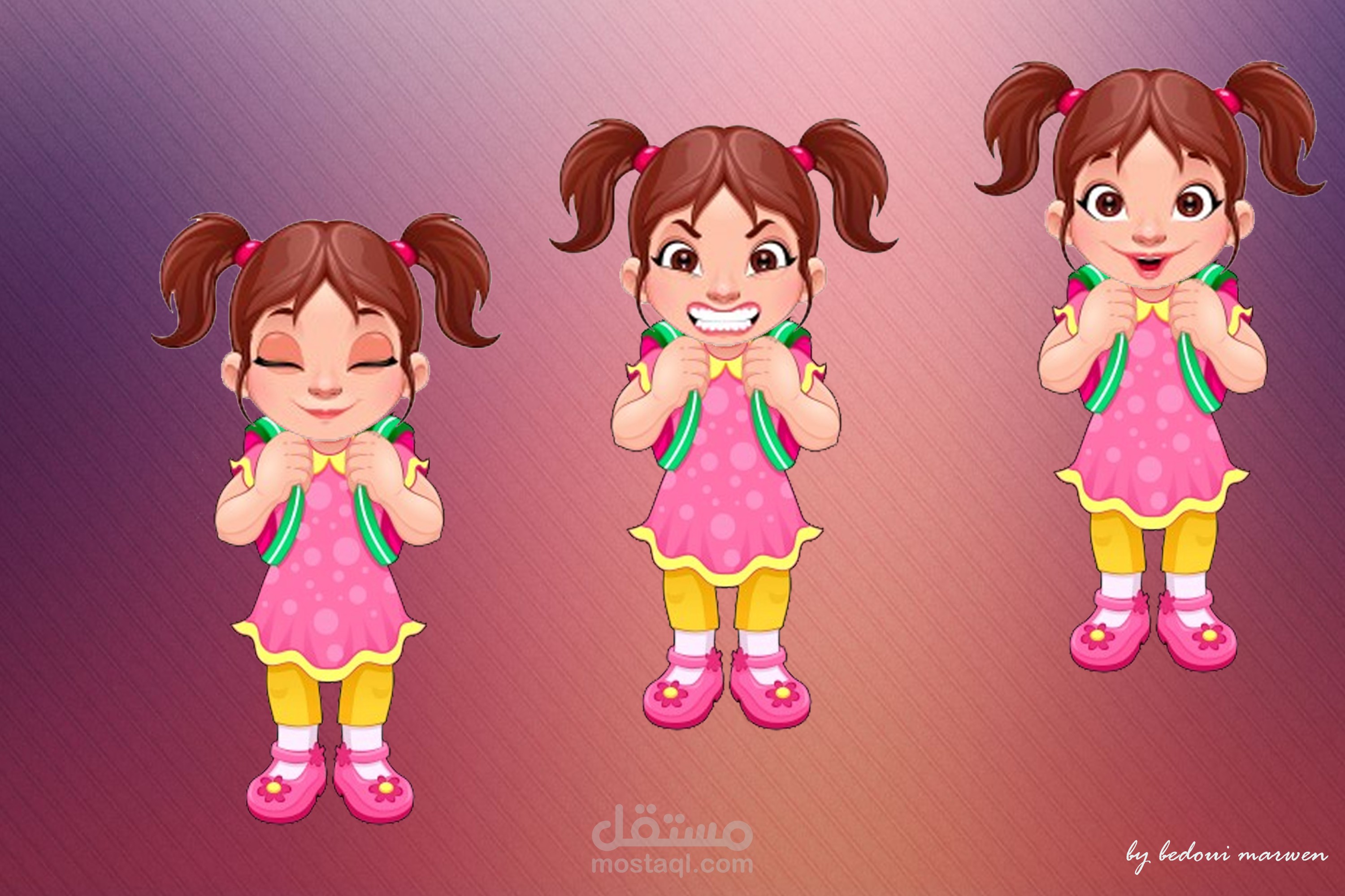 تصميم شخصيات فيكتور