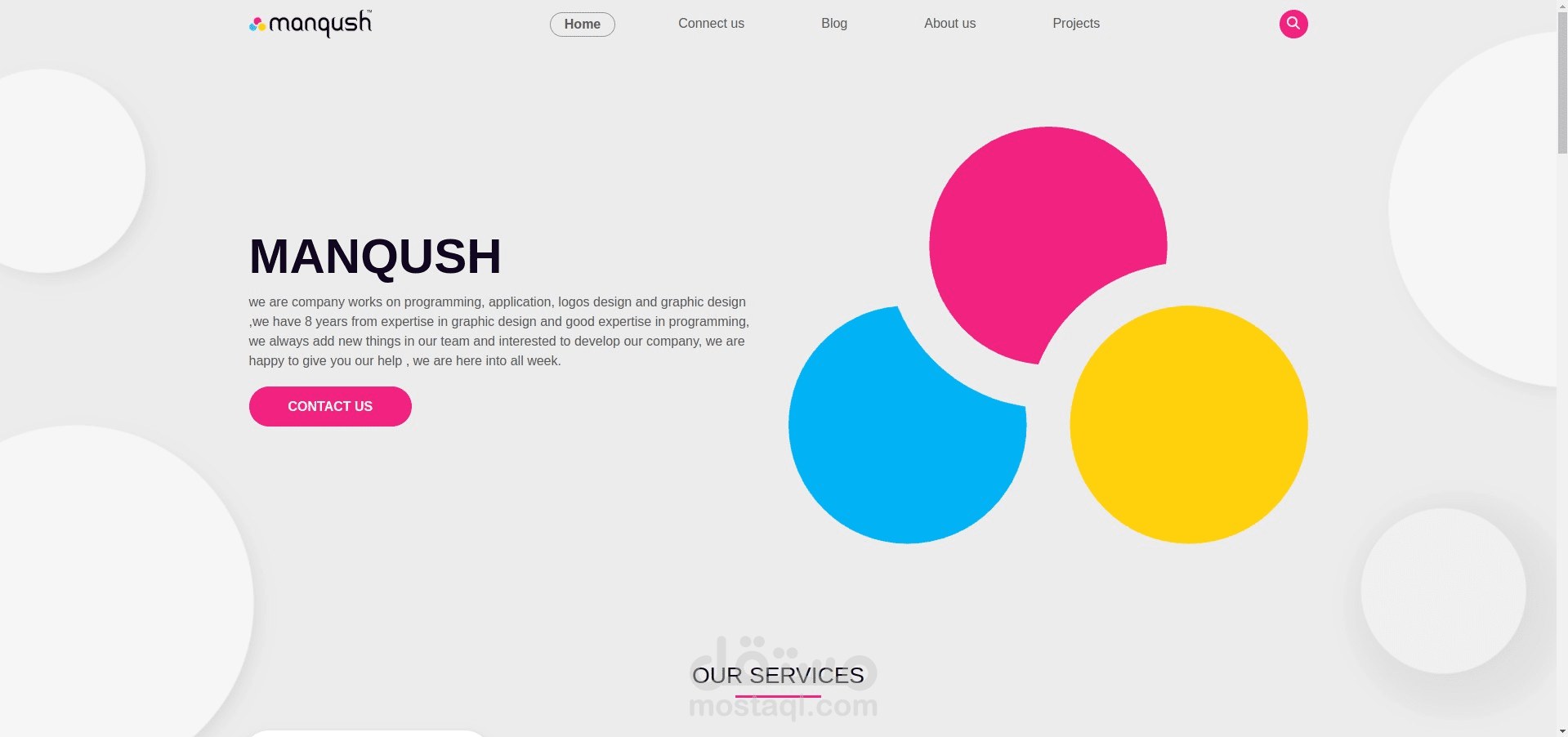 برمجة موقع على منصة بلوجر