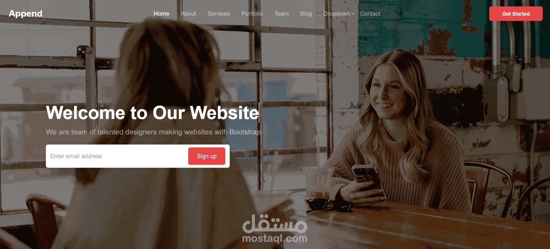 تصميم موقع ل شركة اجنبية