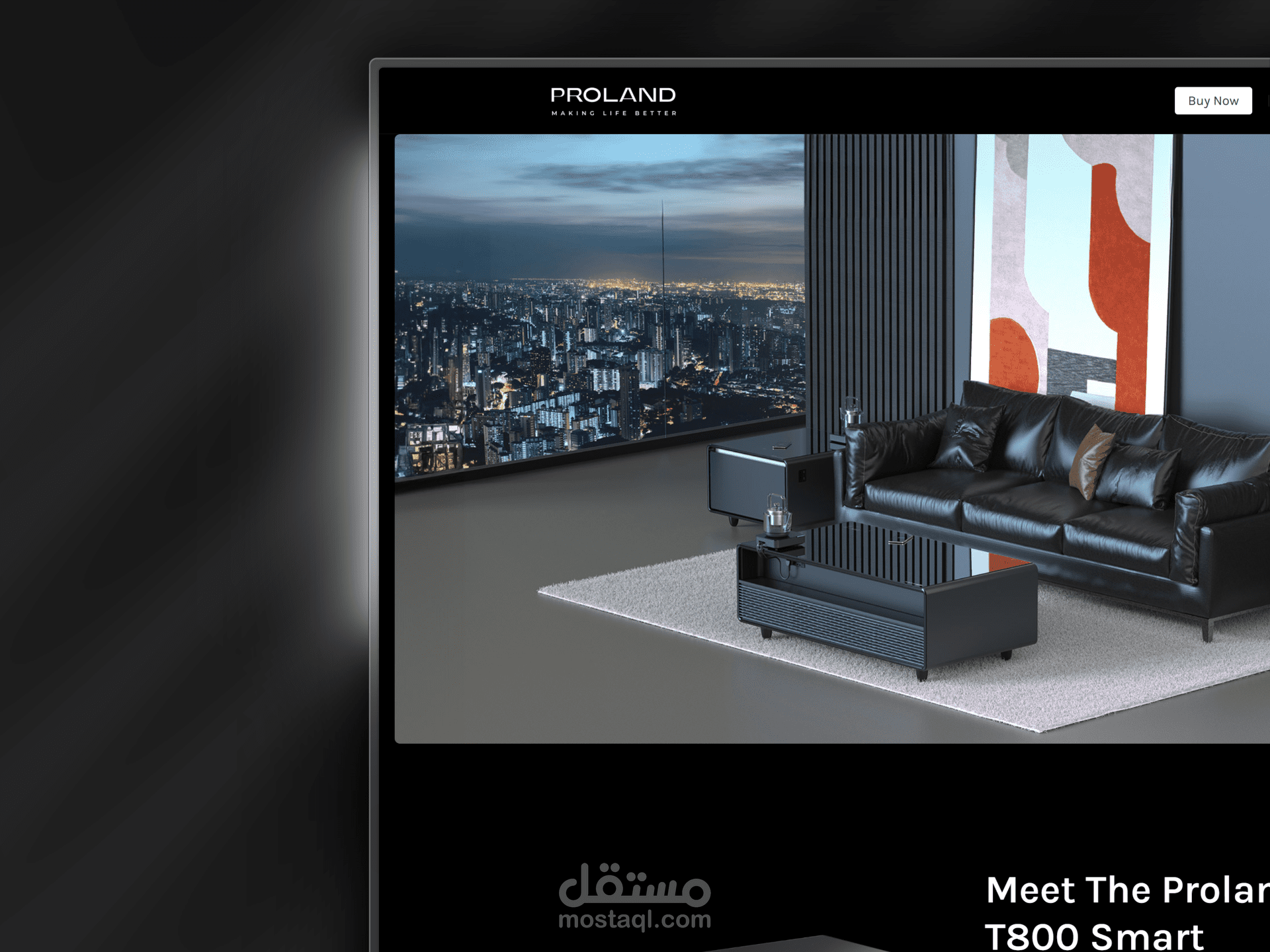 تصميم متجر إلكتروني باستخدام WordPress لشركة Proland للأجهزة الإلكترونية – الإمارات