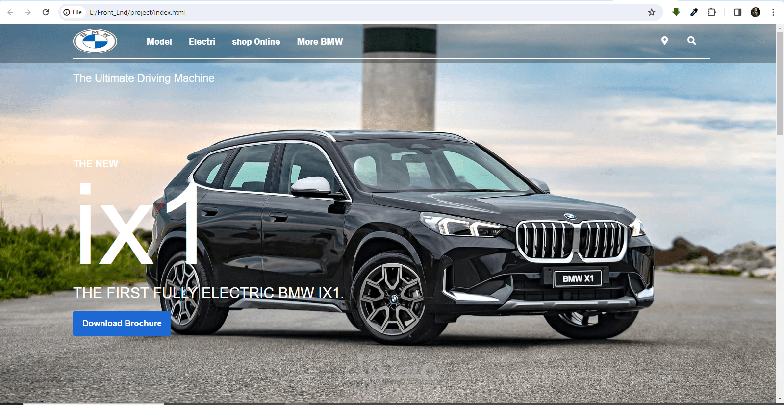 Website design BMW