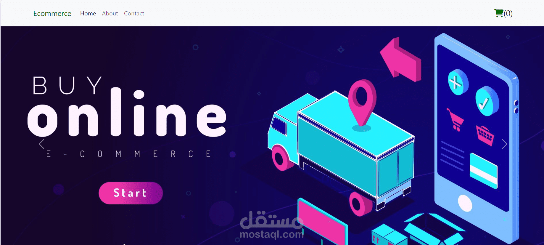 e commerce web
