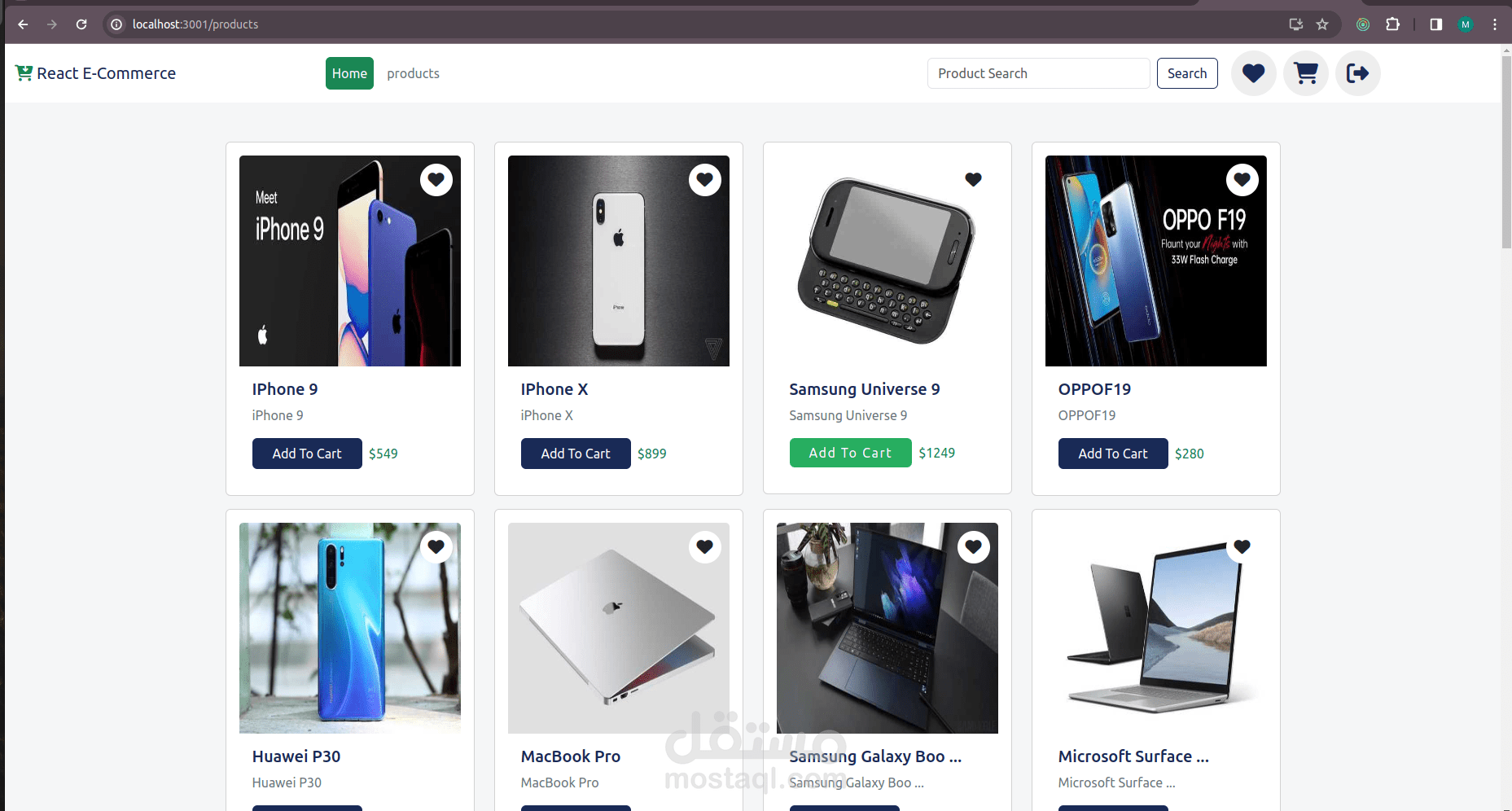 React-E-commerce