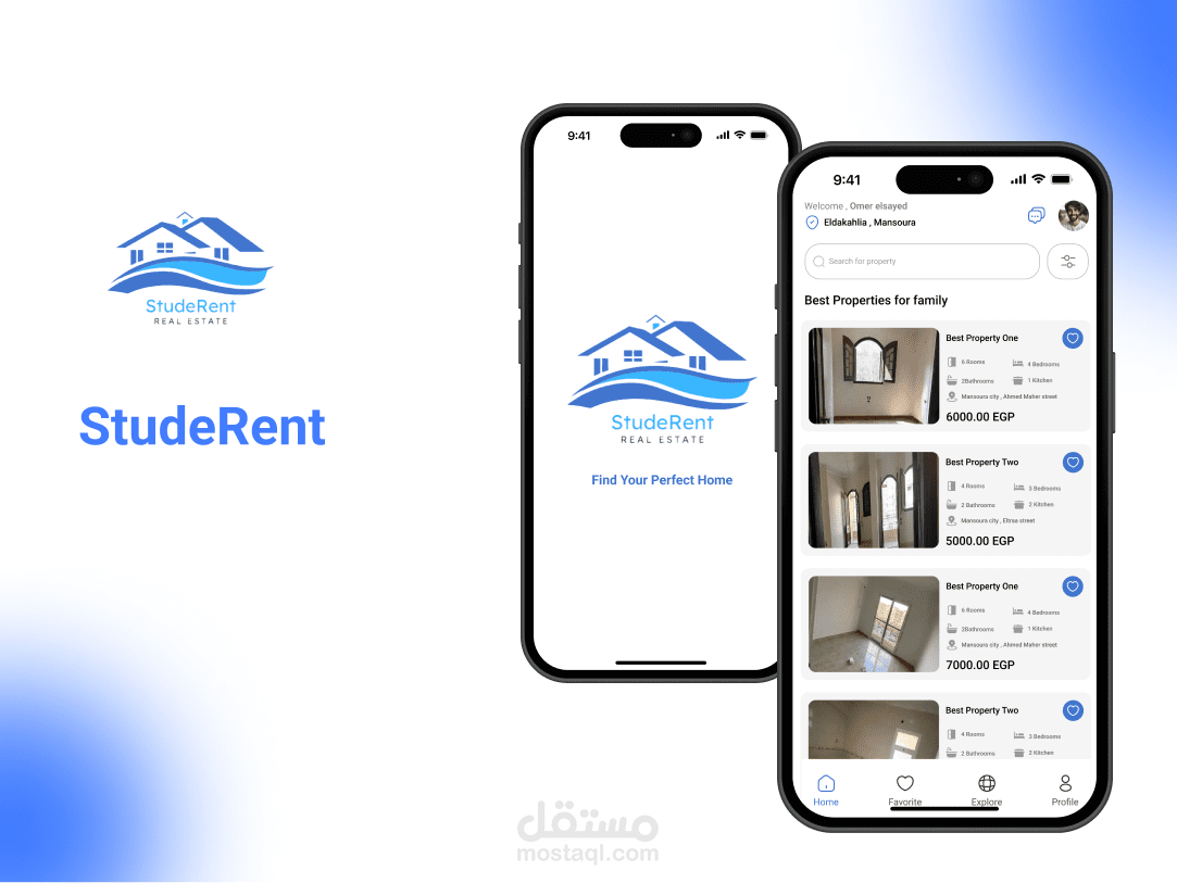 Real estate Mobile application (case study uiux)